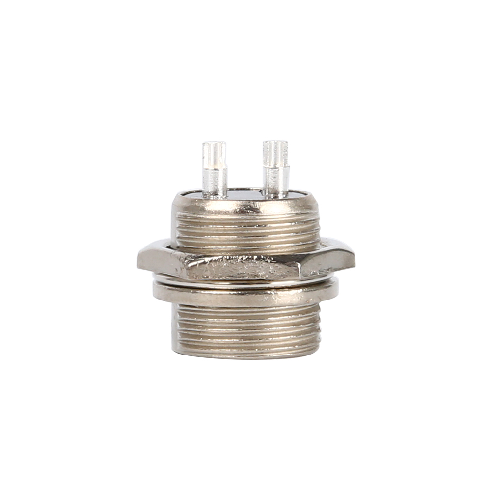 Авиационный разъём GX16 2-контактный, папа